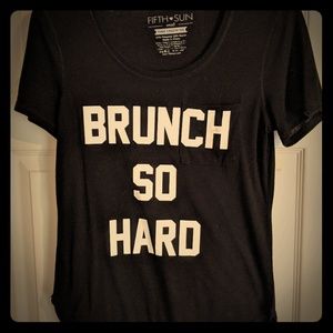 Simple Black Shirt with/Pocket